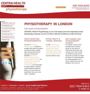 Physiotherapy In London