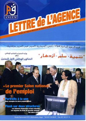 LETTRE AGENCE N° 02 FR (ANGEM)