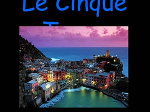 LE CINQUE TERRE E PORTOFINO 2012