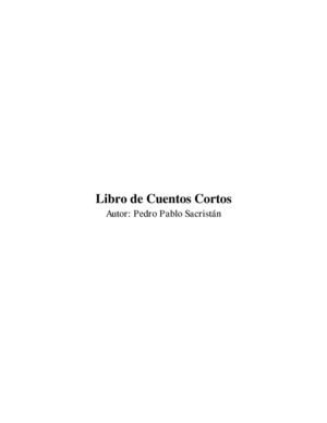 Libro de Cuentos Cortos