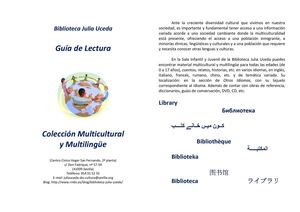 Guía de Lectura de la Colección Multicultural y Multilingüe