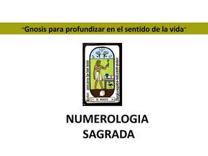 Numerología Sagrada