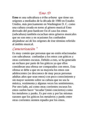 Algo sobre El Emo :D