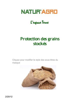 stockage grains