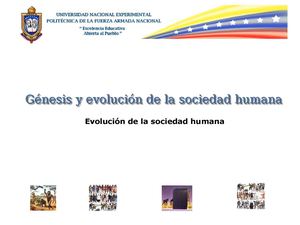 Evolución de la sociedad humana