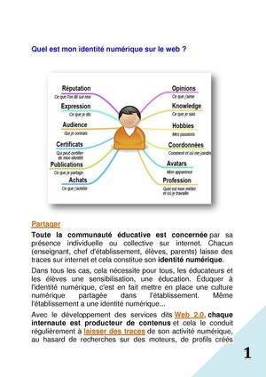 Quelle est notre identité sur le web