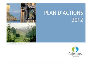 Plan d'actions 2012 de Calvados Tourisme