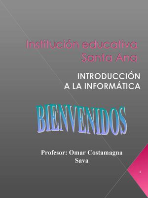 La informática como ciencia