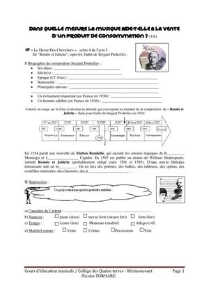 Dans quelle mesure la musique aide-t-elle à la vente d'un produit de consommation ?