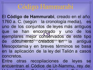 Código Hammurabi