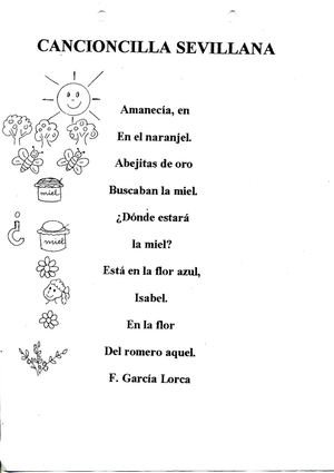 MATERIAL PARA TRABAJAR CACIONCILLA SEVILLANA
