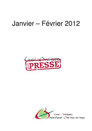 Revue de presse - janvier / février 2012