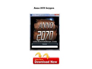 Anno 2070 Keygen
