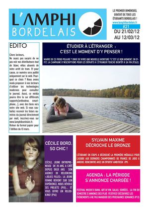 L'Amphi Bordelais N°21 - Mardi 21 Février