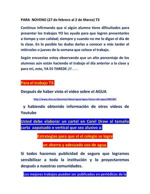 Cuidemos el Agua