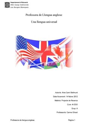 Treball de Recerca 2012