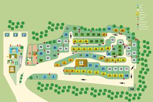 Plan Camping Campéole Les Arbousiers