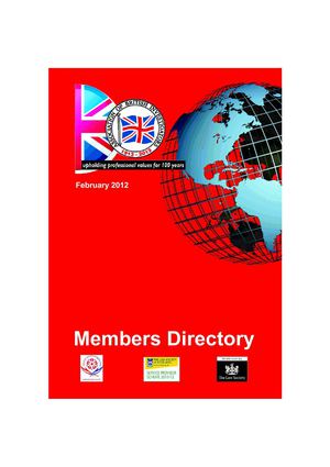 ABI Members Directory February 2012