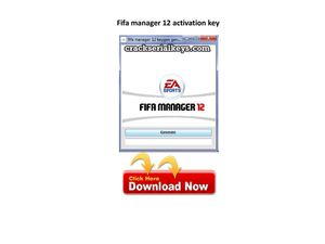 keygen fifa manager 12