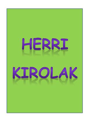 HERRI KIROLAK