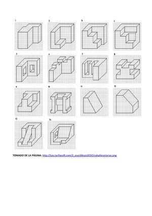 FIGURAS EN PERSPECTIVA CABALLERA