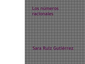 Los números racionales