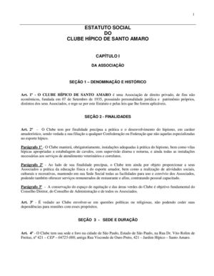 Estatuto Social
