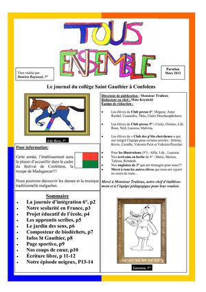 Tous ensemble (mars 2012)