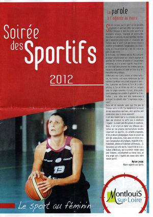 Soirée des sportifs Montlouis 10 février 2012