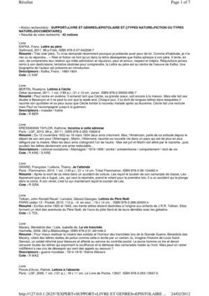 Genre épistolaire au CDI