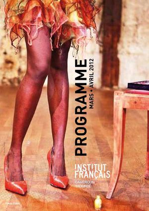 Programme Mars-Avril 2012 de l'Institut français du Cameroun à Yaoundé