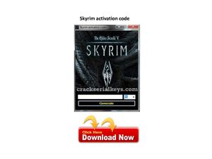 Skyrim activation code