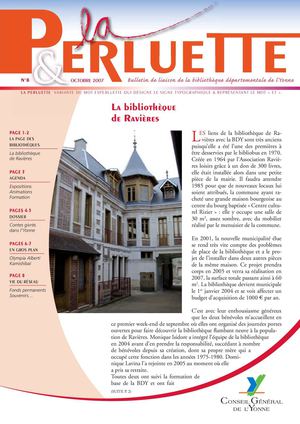 Perluette n°08 - Octobre 2007