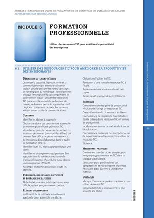 Utiliser des ressources TIC pour améliorer la productivité des enseignants