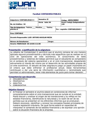 GUIA CONTABILIDAD II