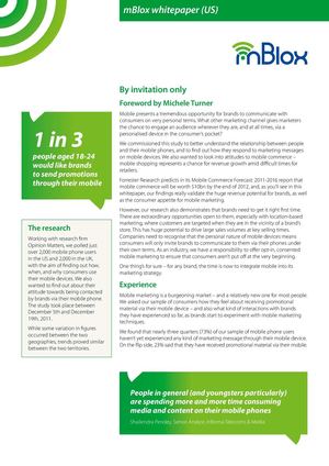 Estudio mBlox sobre jóvenes y comercio vía smartphones