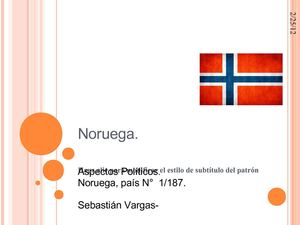 Noruega IDH