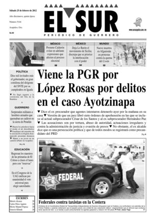 El Sur 25 de febrero 2012