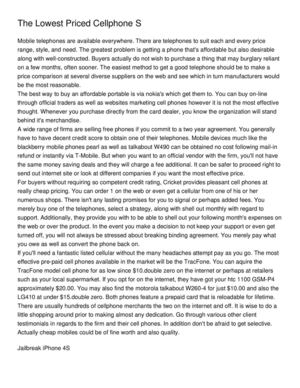 The Lowest Priced Cellphone S (12)