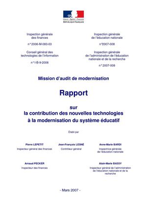 664 la contribution des nouvelles technologies