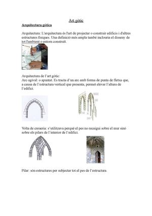 Arquitectura gòtica I