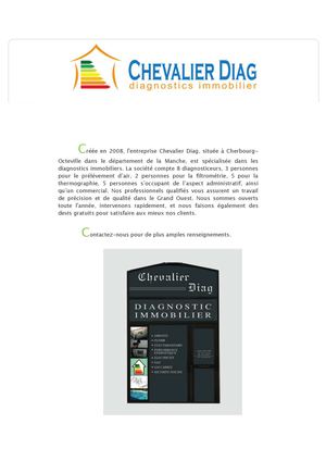 Chevalier Diag - Diagnostic immobilier Grand Ouest