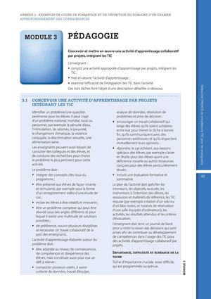 Concevoir et mettre en œuvre une activité d’apprentissage collaboratif par projets, intégrant les TIC