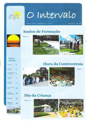 Jornal "O Intervalo" - Ano 3 - n.º 11 - junho 2008