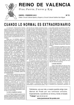 Reino de Valencia nº 75