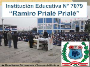 Experiencia exitosa: "Escuelas democráticas e inclusivas" - UGEL 01