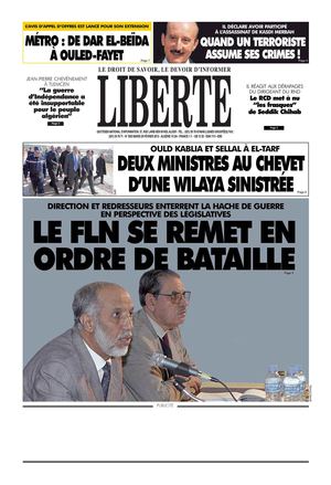 Liberte du 28 Février 2012