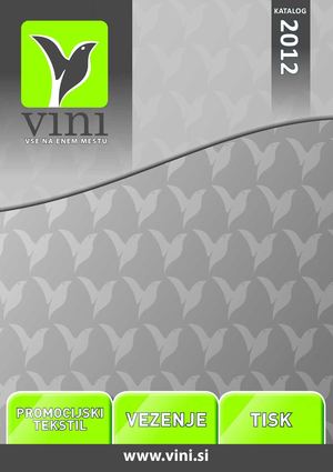 Katalog VINI 2012