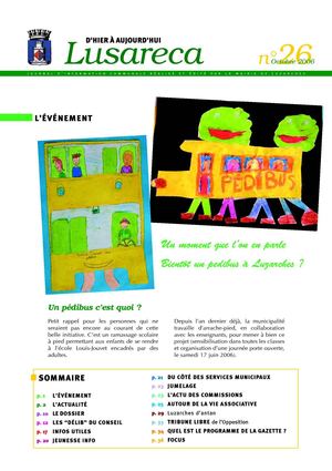 Lusareca n°26 - Octobre 2006