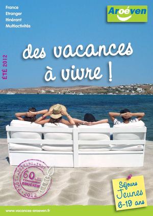 Aroéven Bretagne - Catalogue séjours été 2012